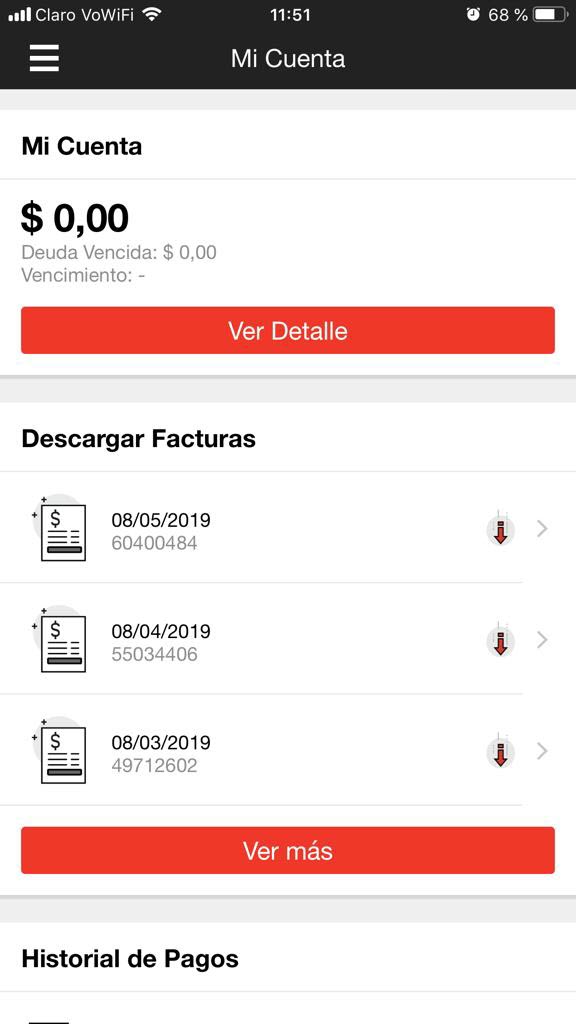 Consulta de líneas
